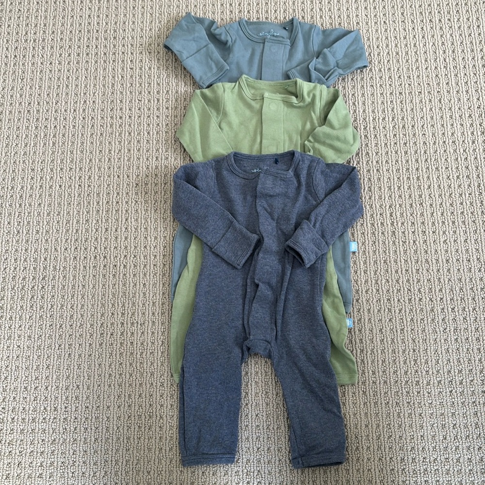 Set of 3 EUC magnetic me one pieces